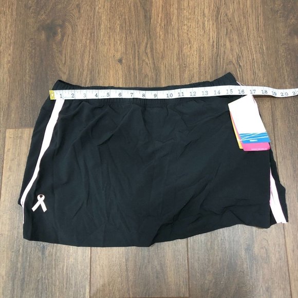 Brooks Breast Cancer Awareness Running Tennis Women Equilibrium Skirt SKORT Sz L - Picture 7 of 9